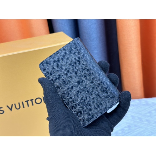 Replica Louis Vuitton LV Card Case In Black For Unisex #1182114 $29.00 USD for Wholesale