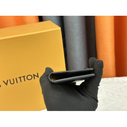 Replica Louis Vuitton LV Card Case In Black For Unisex #1182114 $29.00 USD for Wholesale