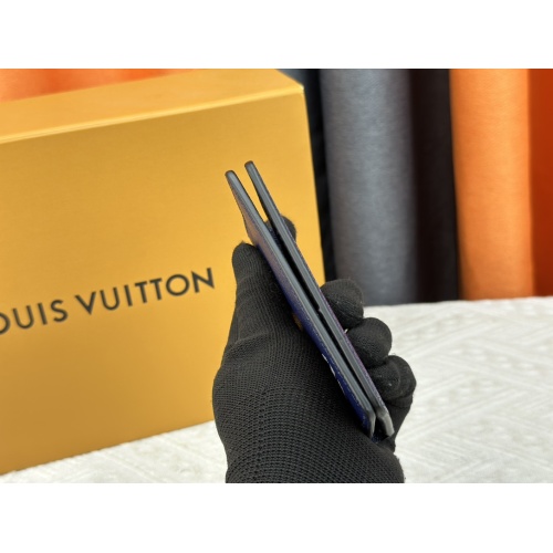 Replica Louis Vuitton LV Card Case In Blue For Unisex #1182115 $29.00 USD for Wholesale