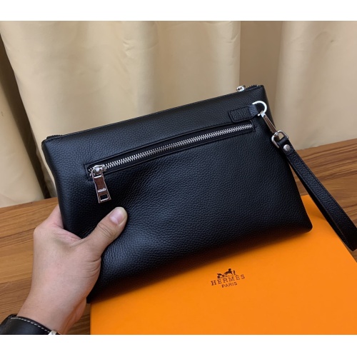 Replica Hermes AAA Man Wallets #1182721 $64.00 USD for Wholesale