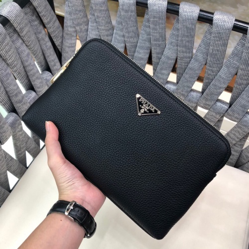 Prada AAA Man Wallets #1182790 $88.00 USD, Wholesale Replica Prada AAA Man Wallets