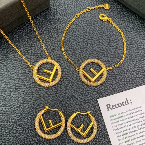 Fendi Jewelry Set For Women #1182905 $85.00 USD, Wholesale Replica Fendi Jewelry Set