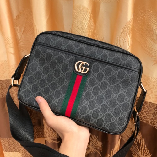 Replica Gucci AAA Man Messenger Bags #1182954 $88.00 USD for Wholesale