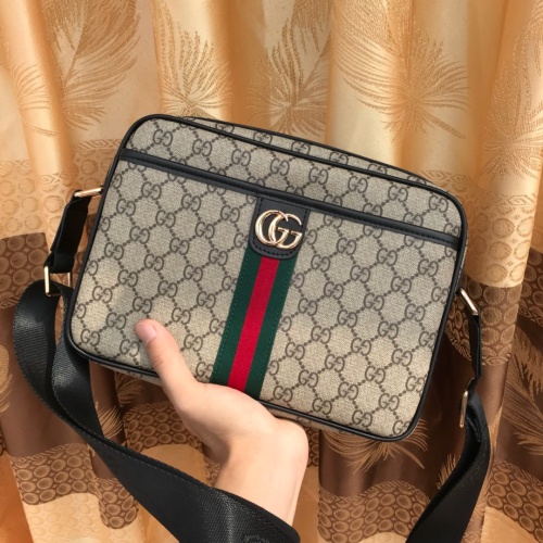 Replica Gucci AAA Man Messenger Bags #1182955 $88.00 USD for Wholesale