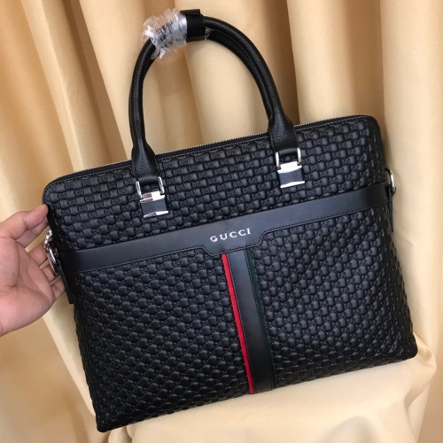 Replica Gucci AAA Man Handbags #1182974 $118.00 USD for Wholesale