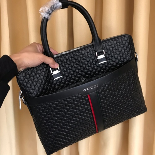 Replica Gucci AAA Man Handbags #1182974 $118.00 USD for Wholesale