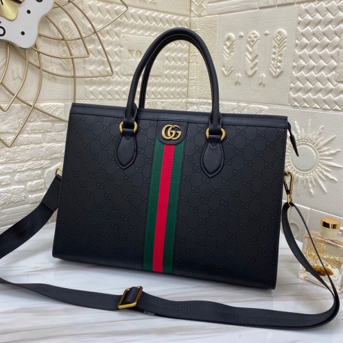 Replica Gucci AAA Man Handbags #1182977 $128.00 USD for Wholesale