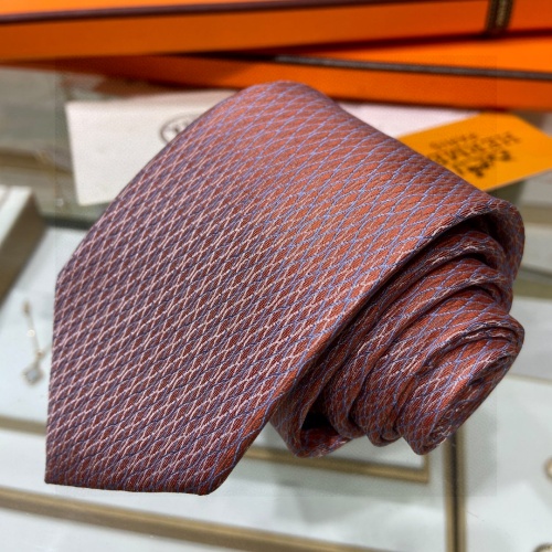 Replica Hermes Necktie For Men #1183389 $40.00 USD for Wholesale