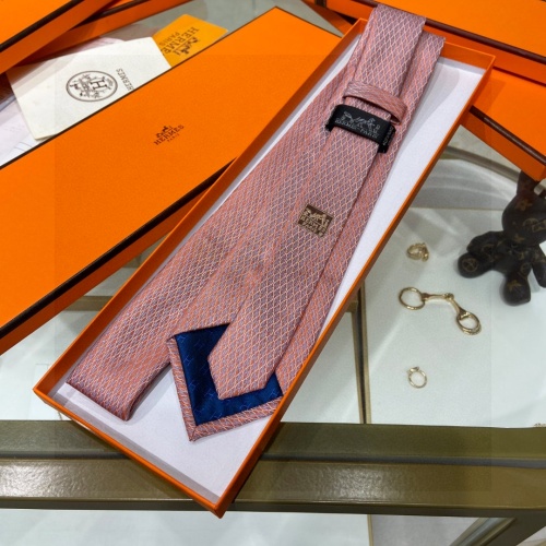 Replica Hermes Necktie For Men #1183389 $40.00 USD for Wholesale