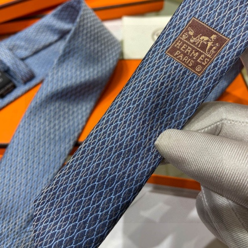 Replica Hermes Necktie For Men #1183391 $40.00 USD for Wholesale