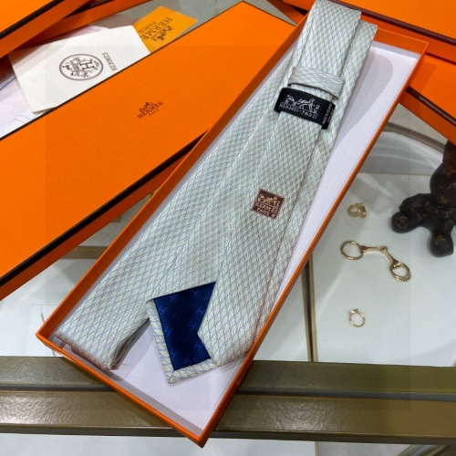 Replica Hermes Necktie For Men #1183392 $40.00 USD for Wholesale