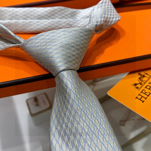 Replica Hermes Necktie For Men #1183392 $40.00 USD for Wholesale