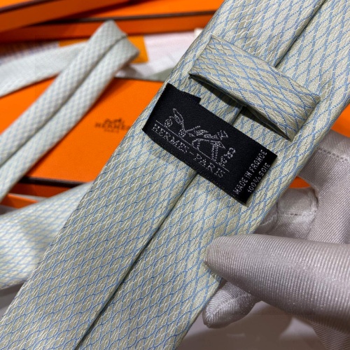 Replica Hermes Necktie For Men #1183392 $40.00 USD for Wholesale