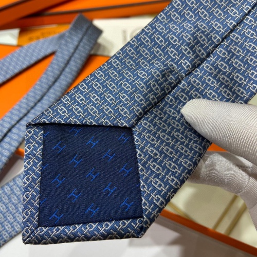 Replica Hermes Necktie For Men #1183394 $40.00 USD for Wholesale