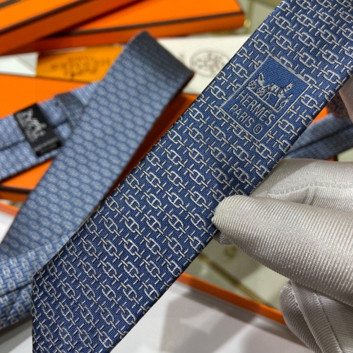 Replica Hermes Necktie For Men #1183394 $40.00 USD for Wholesale