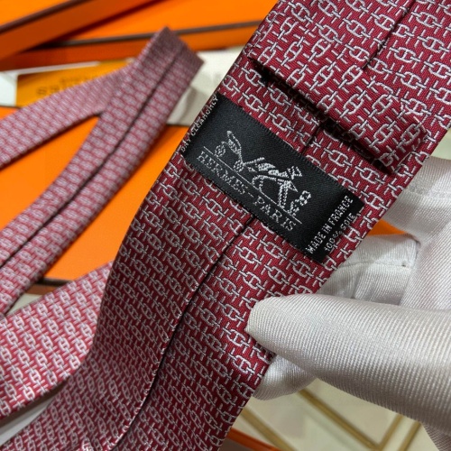 Replica Hermes Necktie For Men #1183396 $40.00 USD for Wholesale