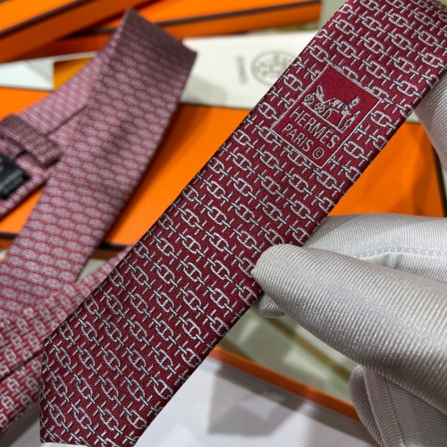 Replica Hermes Necktie For Men #1183396 $40.00 USD for Wholesale