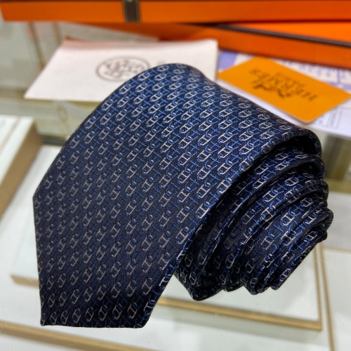 Replica Hermes Necktie For Men #1183401 $40.00 USD for Wholesale