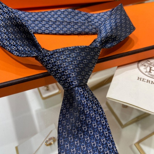 Replica Hermes Necktie For Men #1183401 $40.00 USD for Wholesale