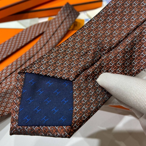 Replica Hermes Necktie For Men #1183403 $40.00 USD for Wholesale