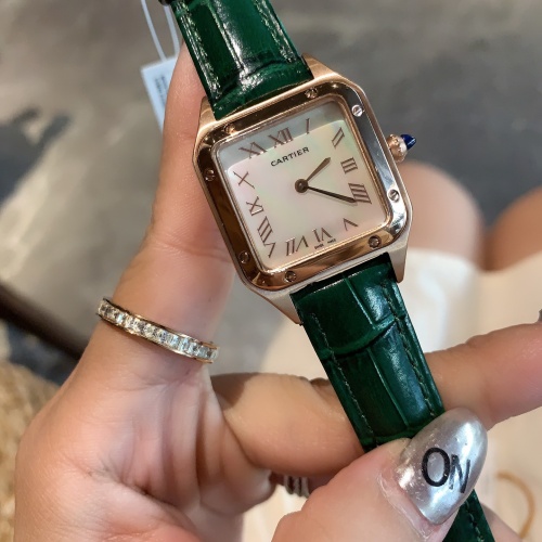 Cartier AAA Quality Watches In Gold For Women #1183804 $112.00 USD, Wholesale Replica Cartier AAA Quality Watches