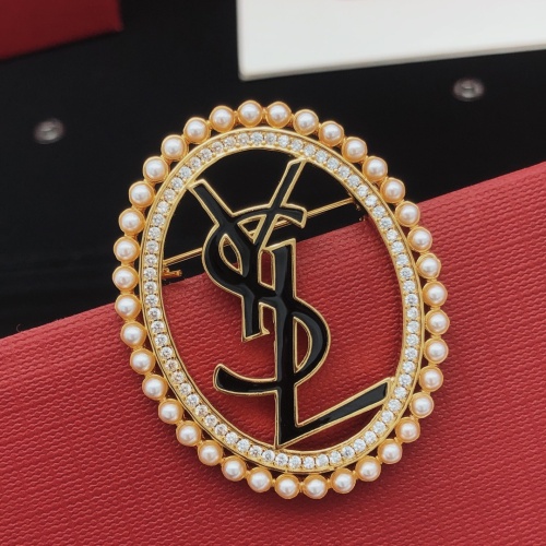 Replica Yves Saint Laurent Brooches For Women #1184178 $29.00 USD for Wholesale