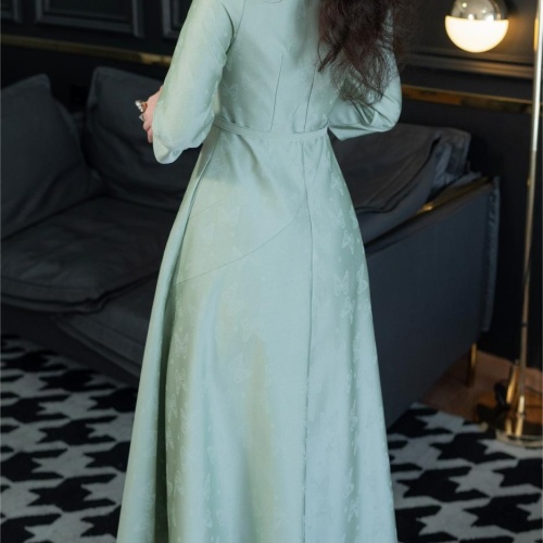 Replica Christian Dior Dresses Middle Sleeved For Women #1184232 $122.00 USD for Wholesale