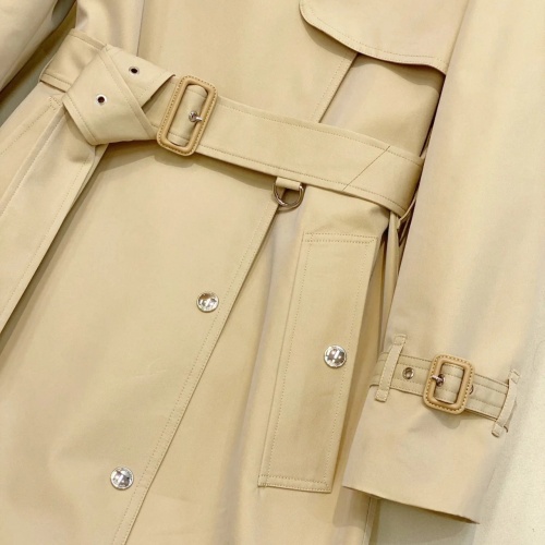 Replica Burberry Trench Coat Long Sleeved For Women #1184481 $160.00 USD for Wholesale