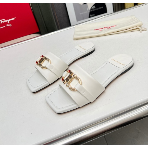 Salvatore Ferragamo Slippers For Women #1184975 $82.00 USD, Wholesale Replica Salvatore Ferragamo Slippers