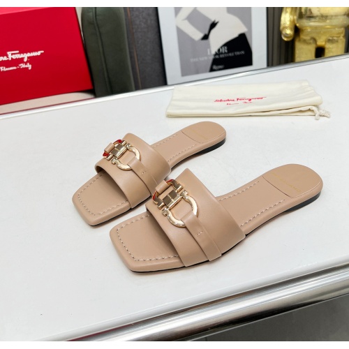 Salvatore Ferragamo Slippers For Women #1184979 $82.00 USD, Wholesale Replica Salvatore Ferragamo Slippers