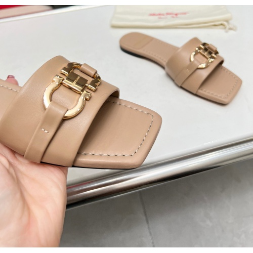 Replica Salvatore Ferragamo Slippers For Women #1184979 $82.00 USD for Wholesale