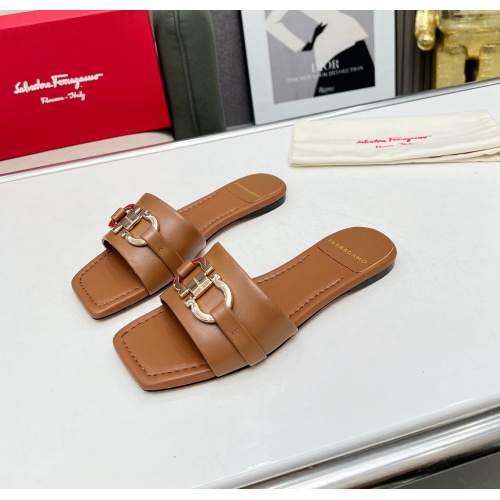 Salvatore Ferragamo Slippers For Women #1184980 $82.00 USD, Wholesale Replica Salvatore Ferragamo Slippers