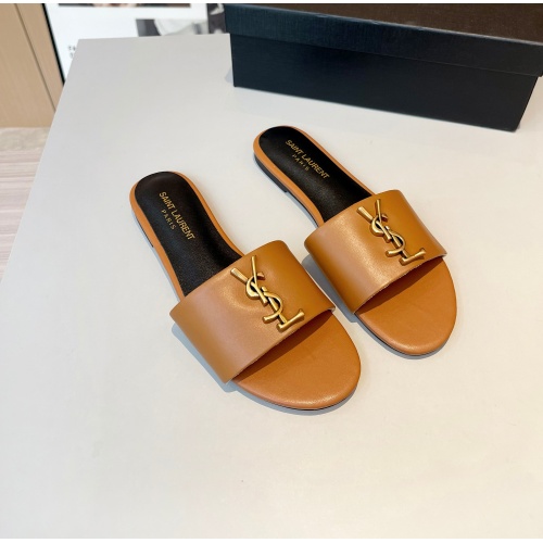 Yves Saint Laurent YSL Slippers For Women #1185141 $76.00 USD, Wholesale Replica Yves Saint Laurent YSL Slippers