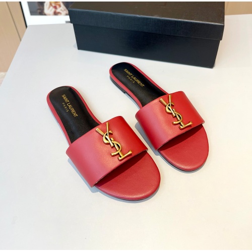 Yves Saint Laurent YSL Slippers For Women #1185142 $76.00 USD, Wholesale Replica Yves Saint Laurent YSL Slippers