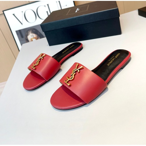 Replica Yves Saint Laurent YSL Slippers For Women #1185142 $76.00 USD for Wholesale