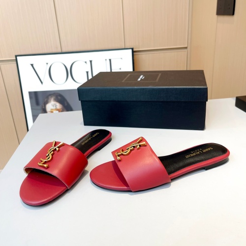 Replica Yves Saint Laurent YSL Slippers For Women #1185142 $76.00 USD for Wholesale