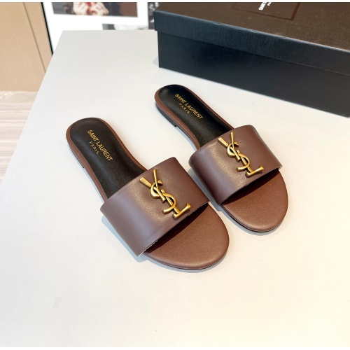 Yves Saint Laurent YSL Slippers For Women #1185143 $76.00 USD, Wholesale Replica Yves Saint Laurent YSL Slippers