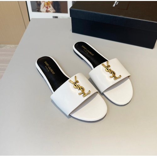 Yves Saint Laurent YSL Slippers For Women #1185144 $76.00 USD, Wholesale Replica Yves Saint Laurent YSL Slippers