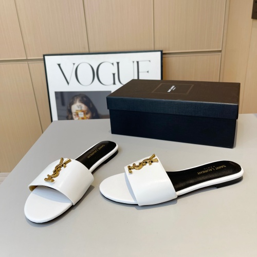 Replica Yves Saint Laurent YSL Slippers For Women #1185144 $76.00 USD for Wholesale