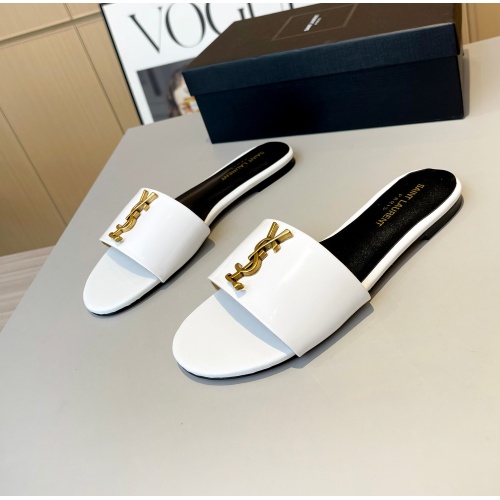 Replica Yves Saint Laurent YSL Slippers For Women #1185188 $76.00 USD for Wholesale