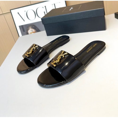 Replica Yves Saint Laurent YSL Slippers For Women #1185189 $76.00 USD for Wholesale