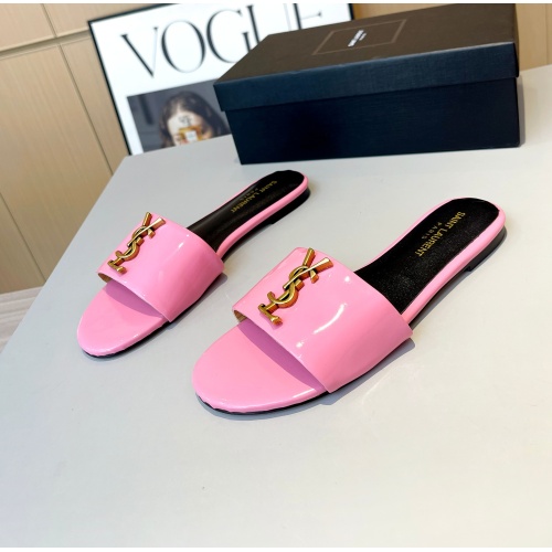 Replica Yves Saint Laurent YSL Slippers For Women #1185194 $76.00 USD for Wholesale