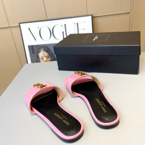 Replica Yves Saint Laurent YSL Slippers For Women #1185194 $76.00 USD for Wholesale