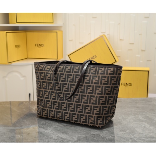 Replica Fendi AAA Quality Shoulder Bags For Women #1185382 $82.00 USD for Wholesale