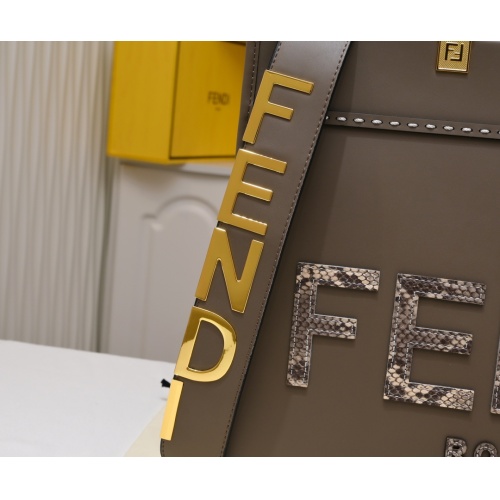 Replica Fendi AAA Quality Tote-Handbags For Women #1185393 $98.00 USD for Wholesale