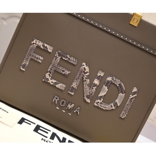 Replica Fendi AAA Quality Tote-Handbags For Women #1185393 $98.00 USD for Wholesale