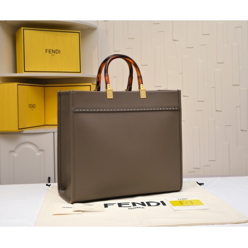 Replica Fendi AAA Quality Tote-Handbags For Women #1185393 $98.00 USD for Wholesale