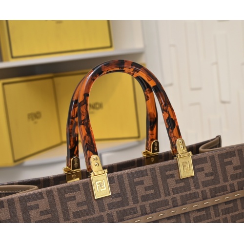 Replica Fendi AAA Quality Tote-Handbags For Women #1185395 $98.00 USD for Wholesale