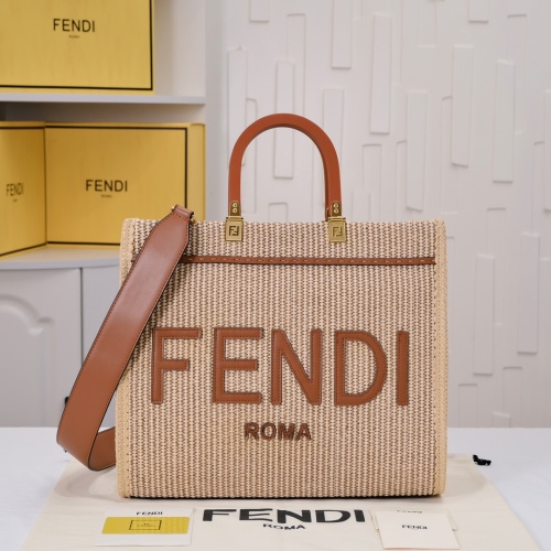 Fendi AAA Quality Tote-Handbags For Women #1185401 $102.00 USD, Wholesale Replica Fendi AAA Quality Handbags