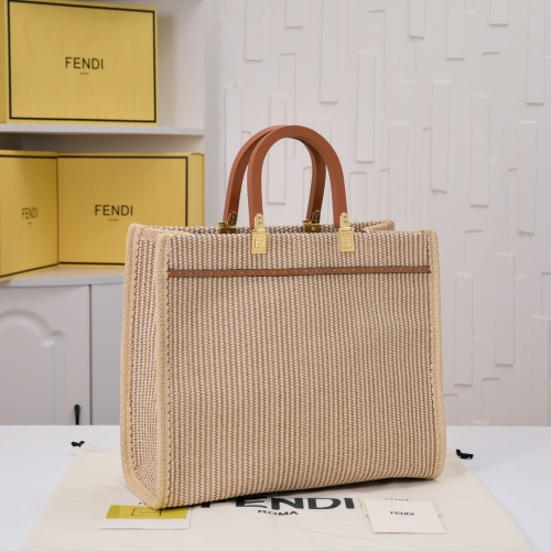 Replica Fendi AAA Quality Tote-Handbags For Women #1185401 $102.00 USD for Wholesale